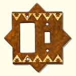 Southwest Switch Plate and GFI Outlet