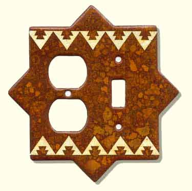Large photo of rustic switch plate #FC