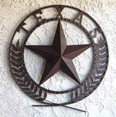 Texas Star Wall Plaque